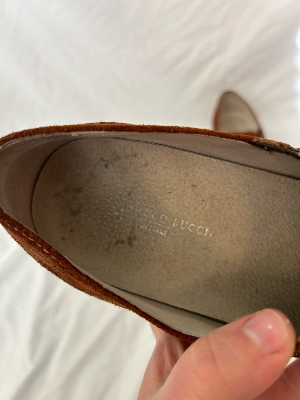 Bacco Bucci Men’s Suede Vero Cuoio Slip On Loafers Sz 9.5 Brown - Picture 3 of 6